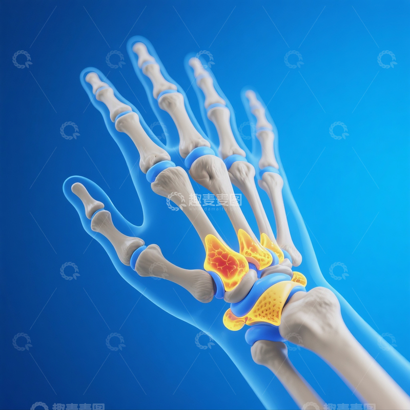 源文件下载【趣麦麦图】-关节炎医学可视化2