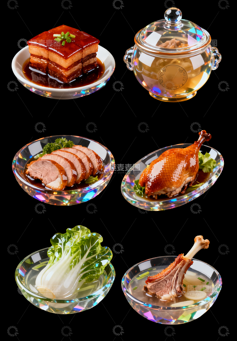 源文件下载【趣麦麦图】立体美食图标1