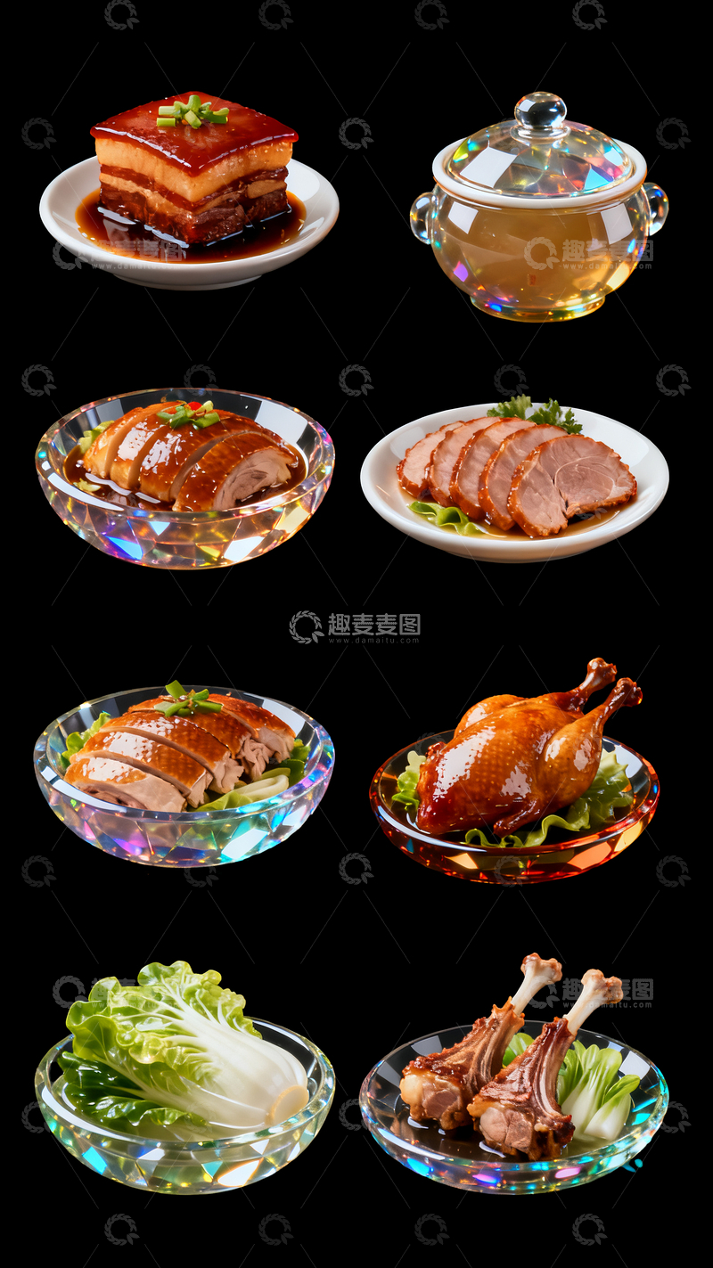 源文件下载【趣麦麦图】立体美食图标4