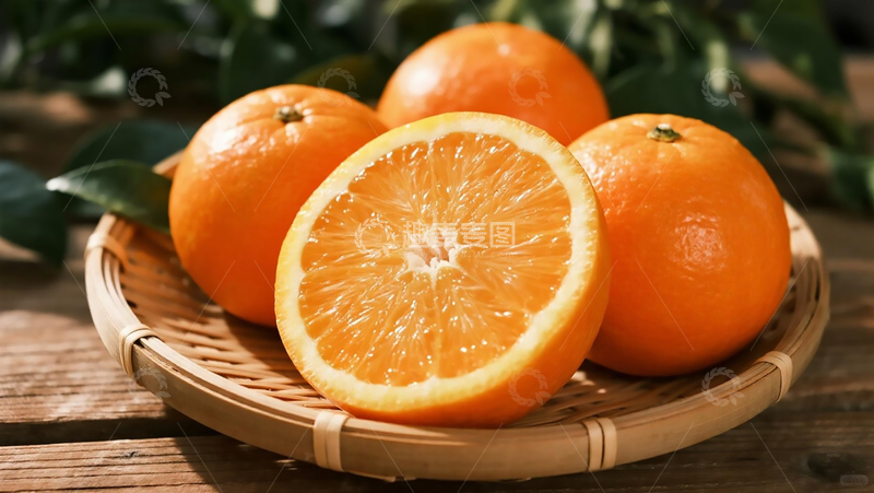 高清大图下载【趣麦麦图】水果百科之橙子