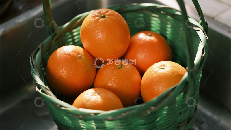 高清大图下载【趣麦麦图】水果百科之冰糖橙