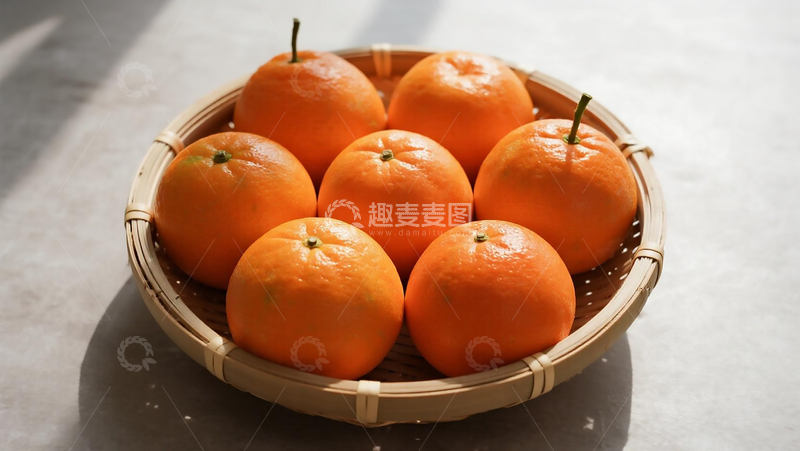 高清大图下载【趣麦麦图】水果百科之沃柑