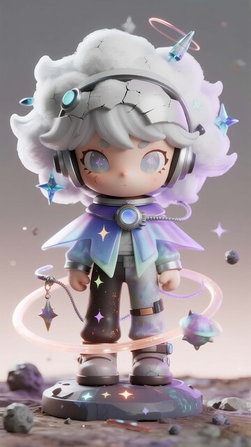 梦幻星际卡通人物艺术形象