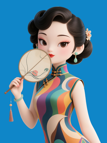 极简旧上海美人3