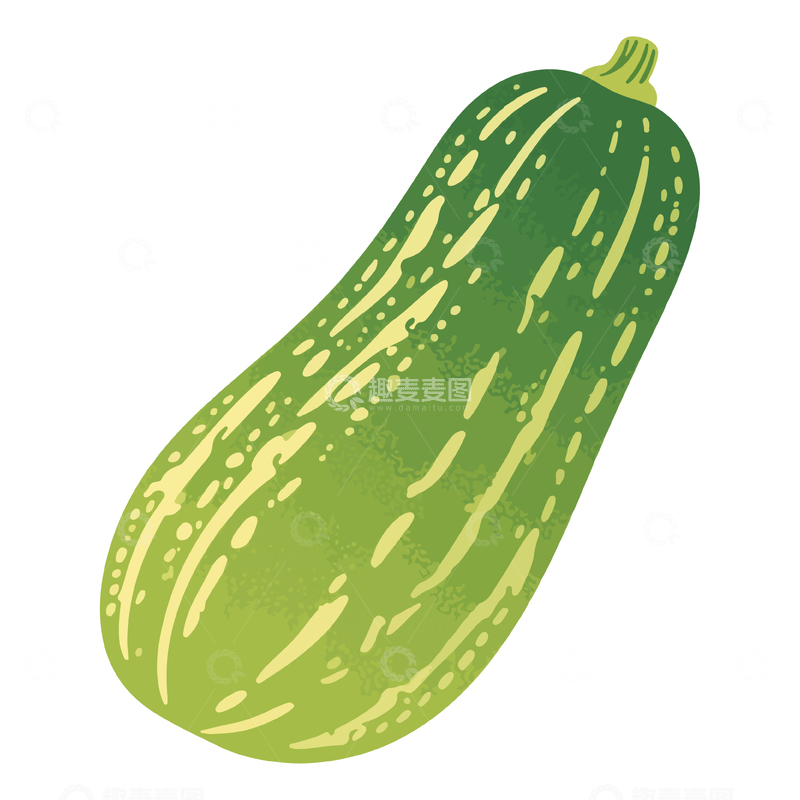 源文件下载【趣麦麦图】未成熟的小南瓜2