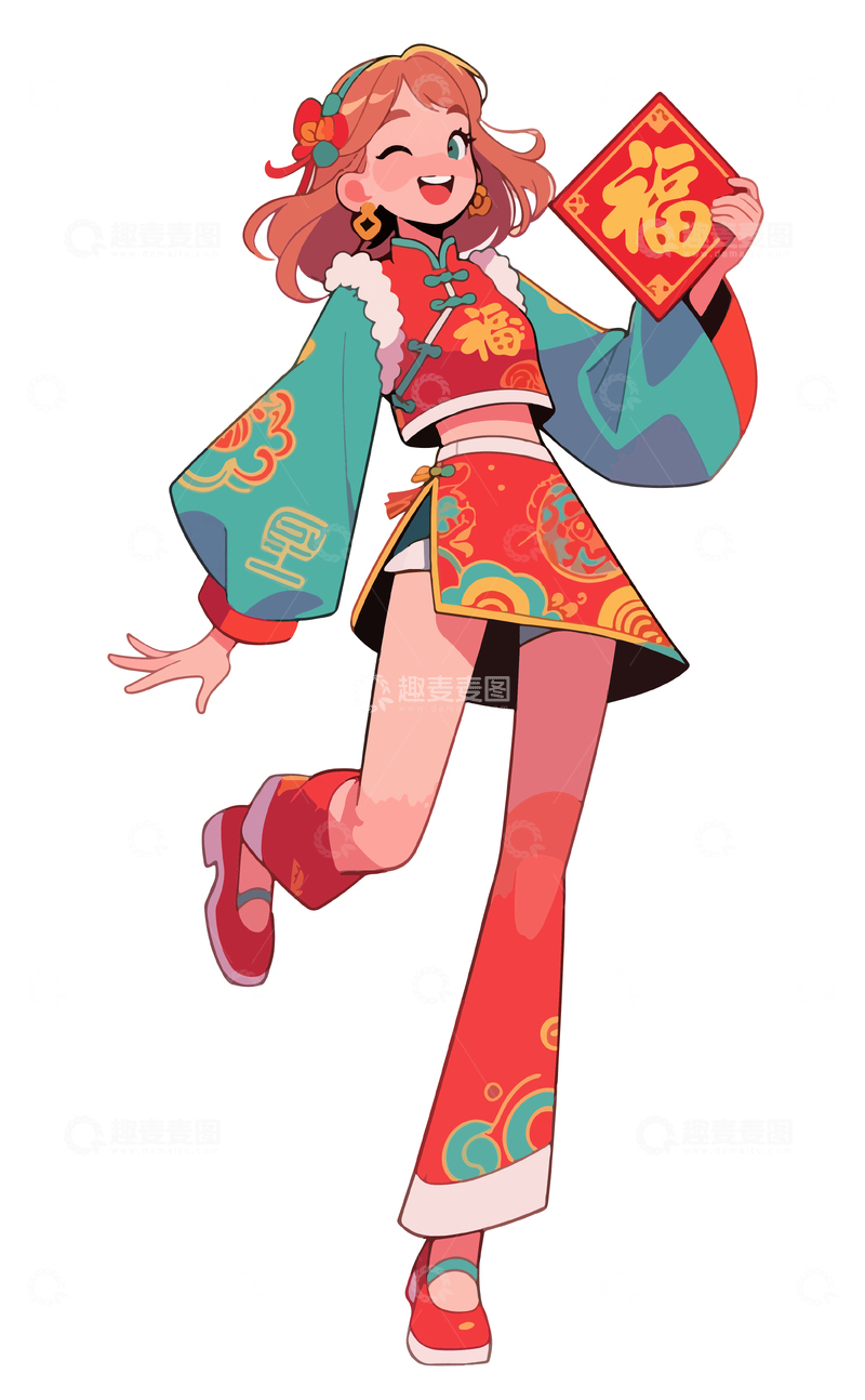 春节喜庆人物12