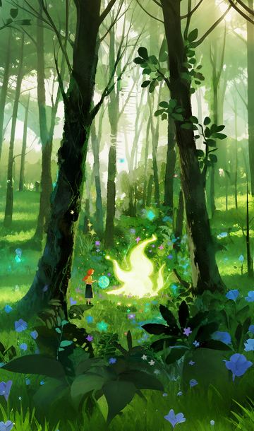 童话森林人物插画3