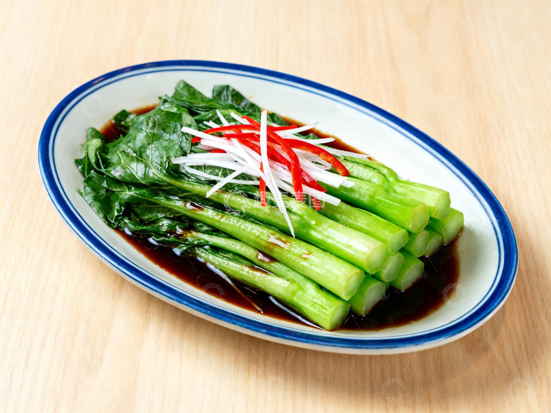 高清大图下载【趣麦麦图】一盘家常菜清炒菜心