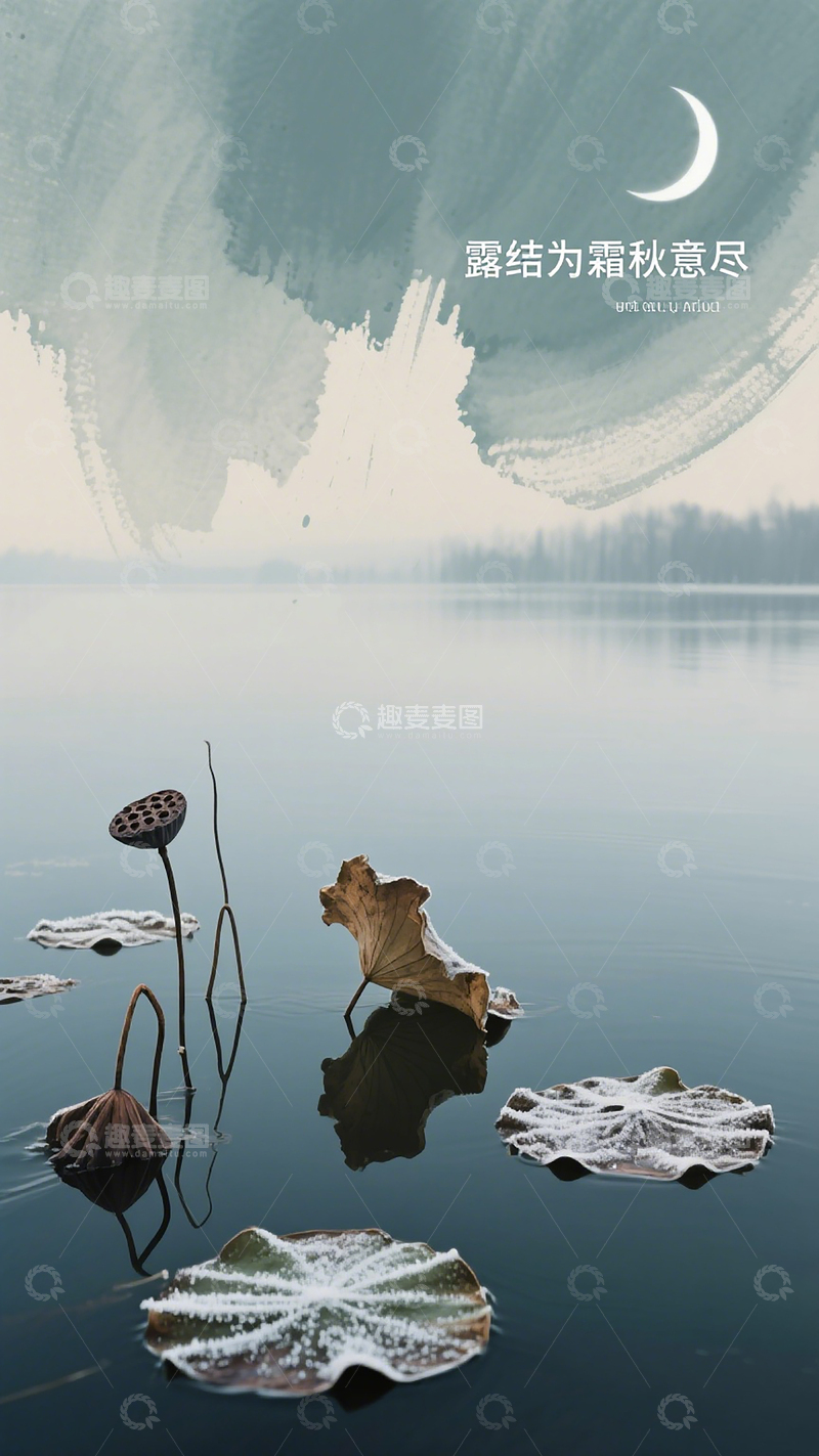 高清大图下载【趣麦麦图】节气系列海报4