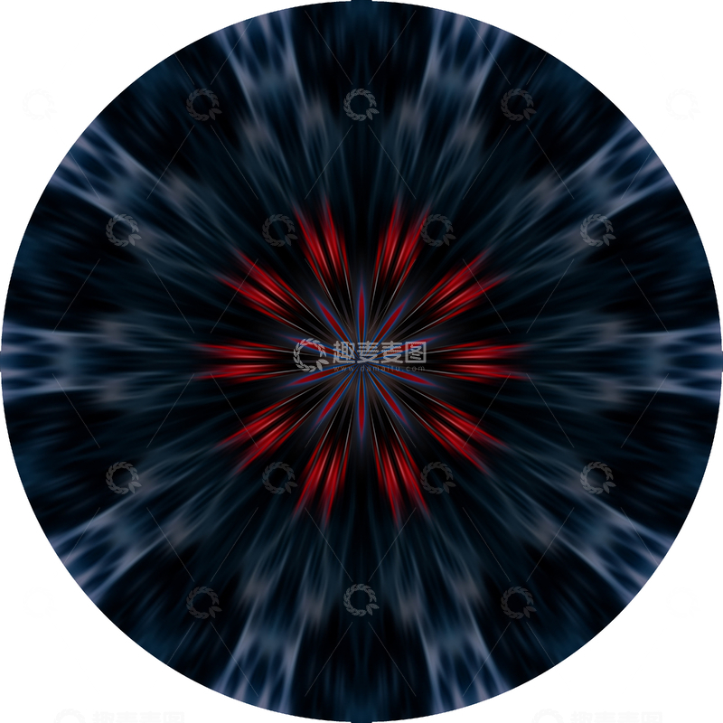 源文件下载【趣麦麦图】-炫彩放射抽象海报背景1