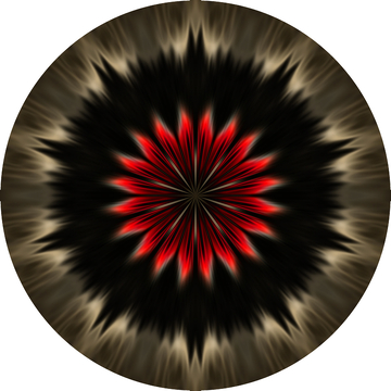 炫彩放射抽象海报背景3