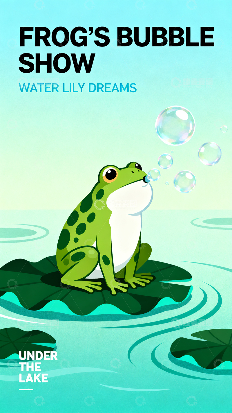 高清大图下载【趣麦麦图】动物纹样系列海报6