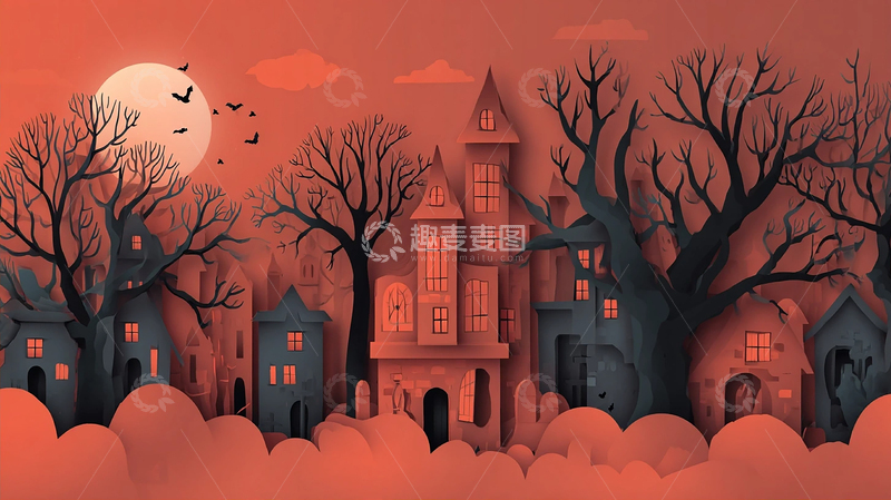 阴森古堡的午夜惊魂