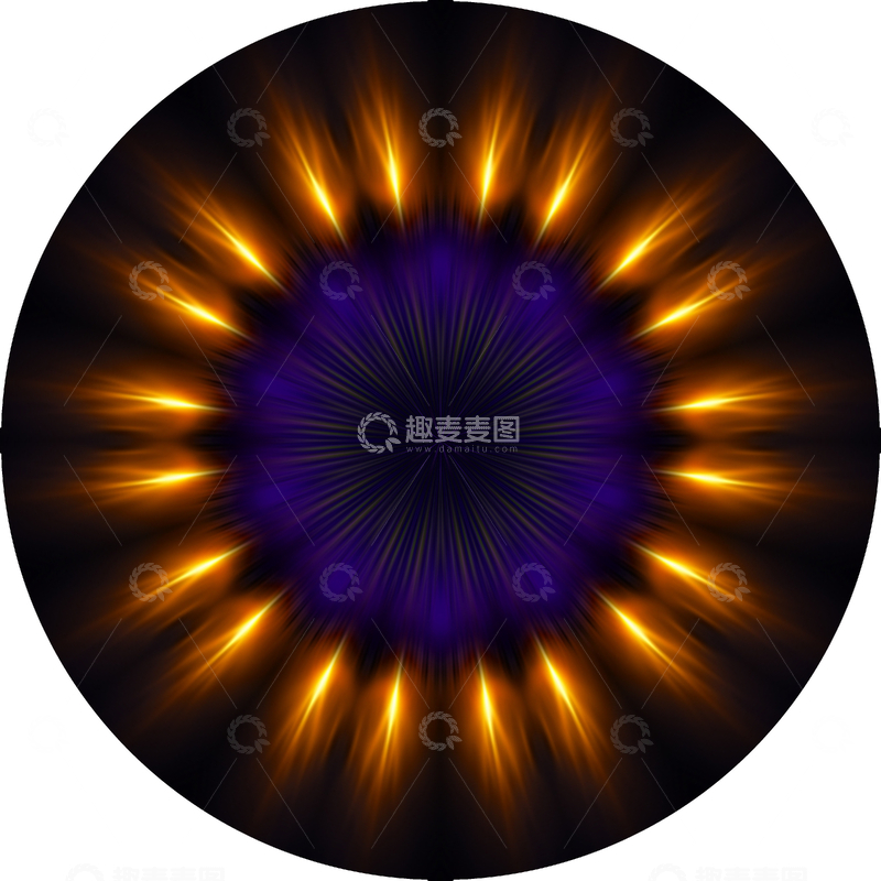 炫彩放射抽象海报背景89