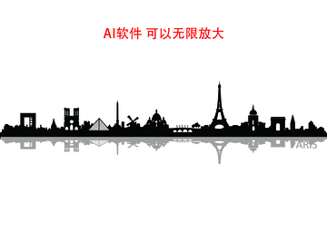 城市建筑矢量图