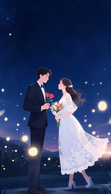 情人节热恋恋人10