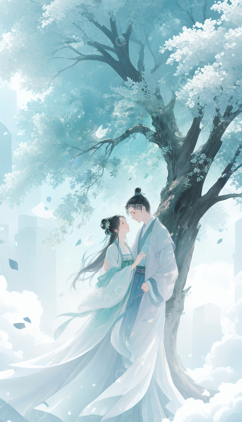 高清大图下载【趣麦麦图】-情人节热恋恋人3