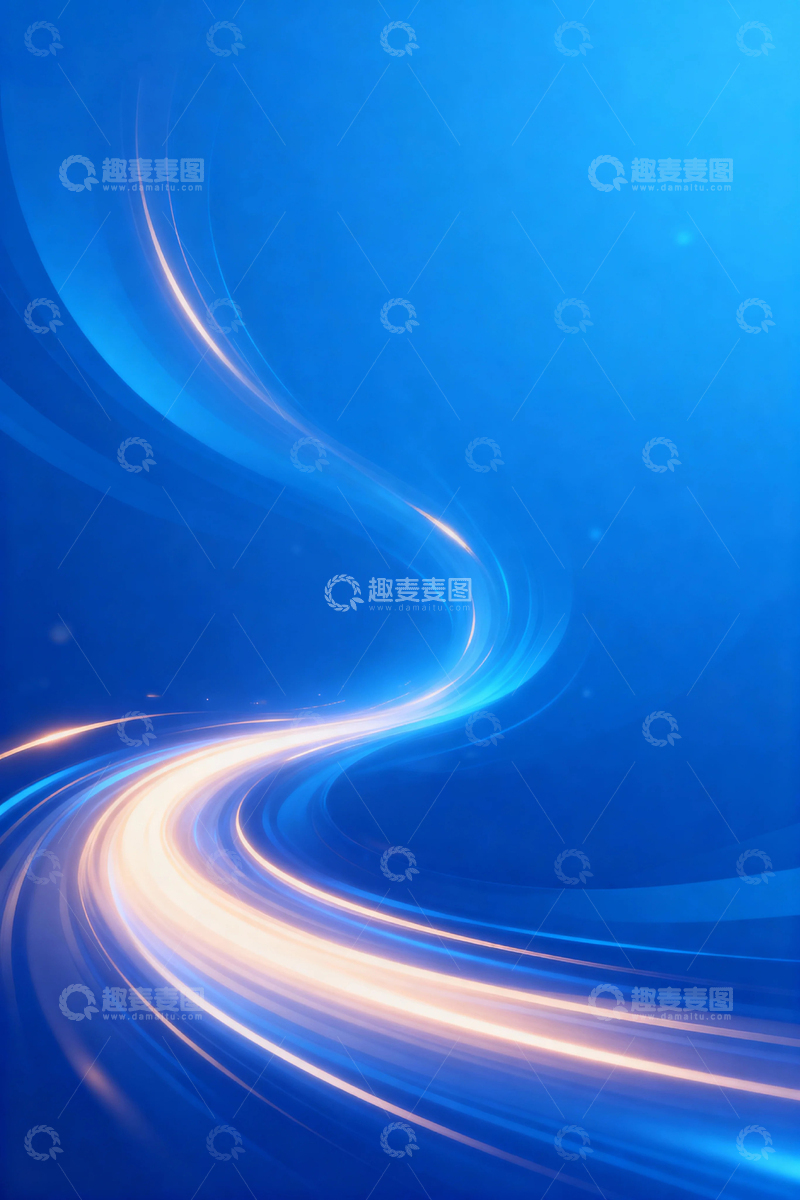 高清大图下载【趣麦麦图】蓝色科技背景12