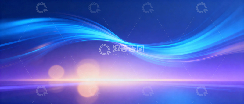 高清大图下载【趣麦麦图】蓝色科技背景04