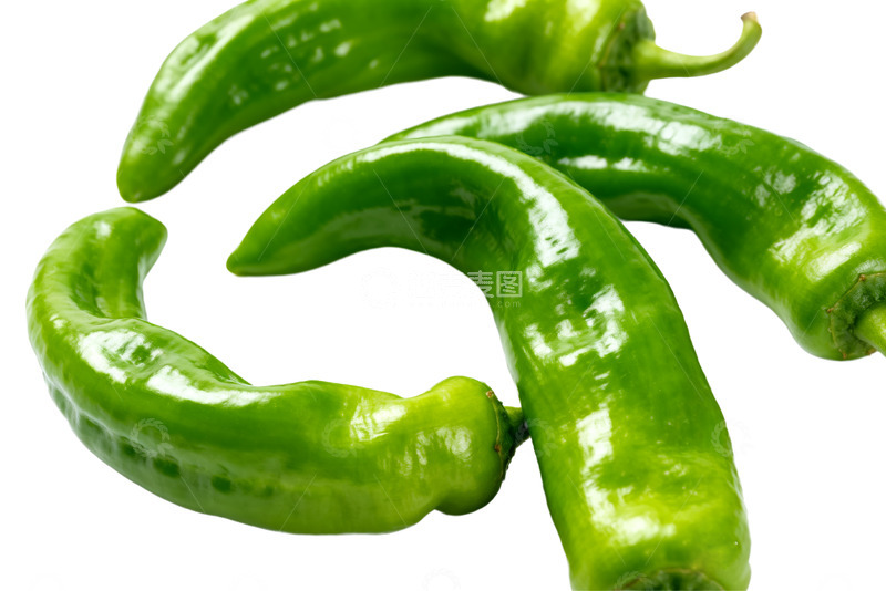 高清大图下载【趣麦麦图】新鲜翠绿的青辣椒