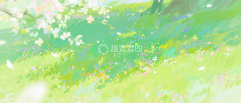 春季草地鲜花浪漫2