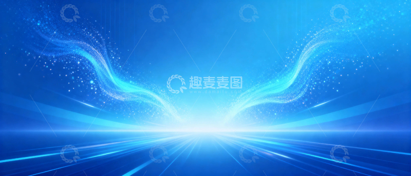 高清大图下载【趣麦麦图】蓝色科技渐变背景101