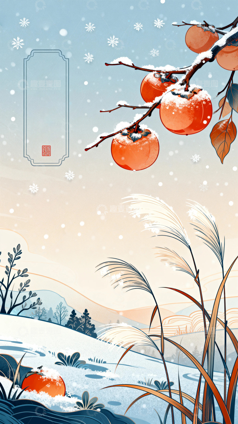 高清大图下载【趣麦麦图】中国风国潮节日背景