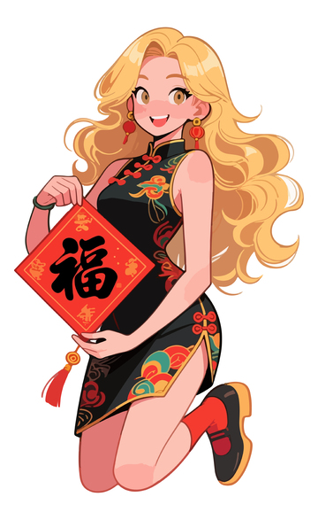 春节喜庆人物11