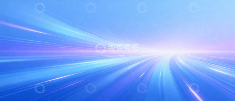 高清大图下载【趣麦麦图】蓝色光影科技背景14