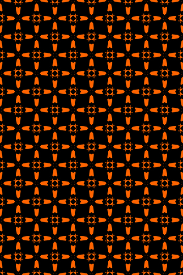 简约复古几何无缝花型2