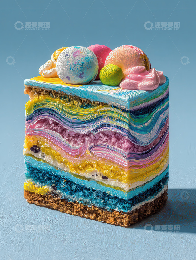高清大图下载【趣麦麦图】甜点  松软  醇厚