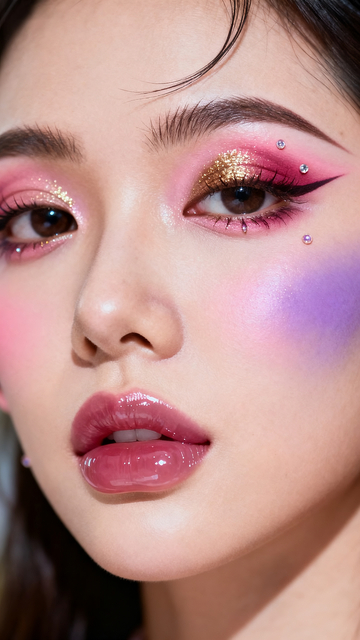 彩妆女性特写摄影3