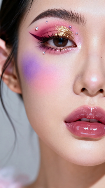 彩妆女性特写摄影4