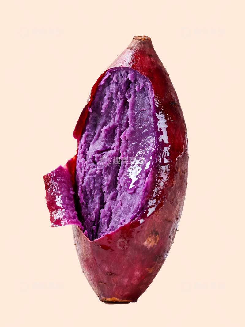 源文件下载【趣麦麦图】紫薯摄影特写4