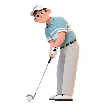 高尔夫运动免抠元素