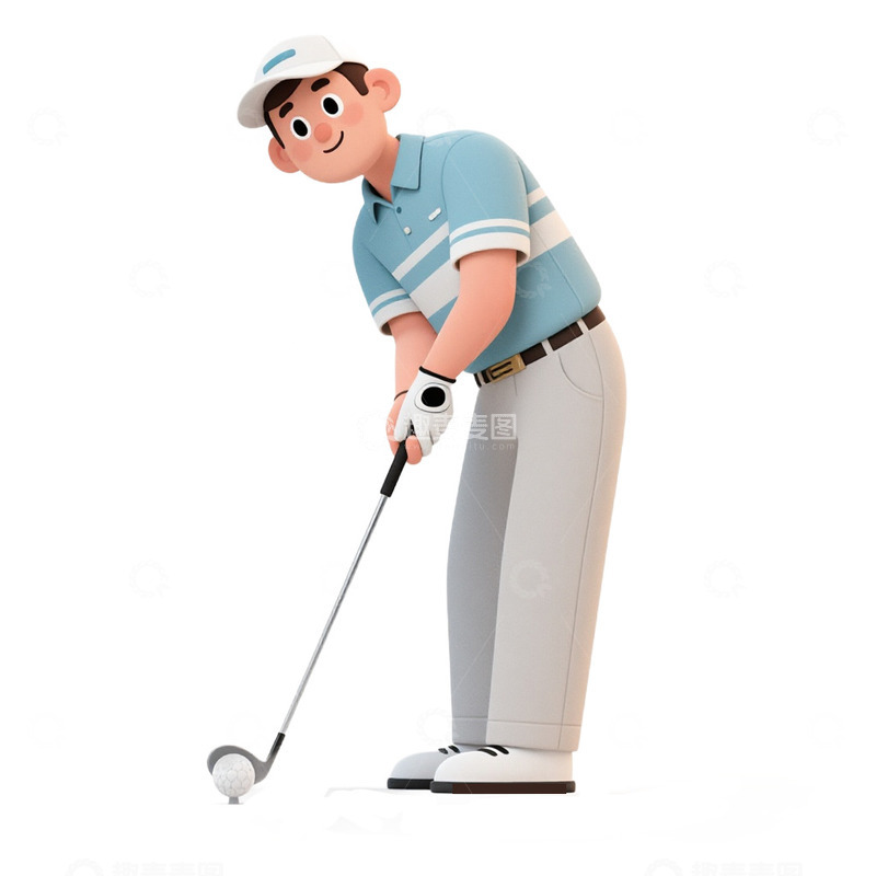 高尔夫运动免抠元素