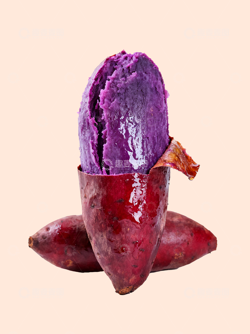 源文件下载【趣麦麦图】紫薯摄影特写3