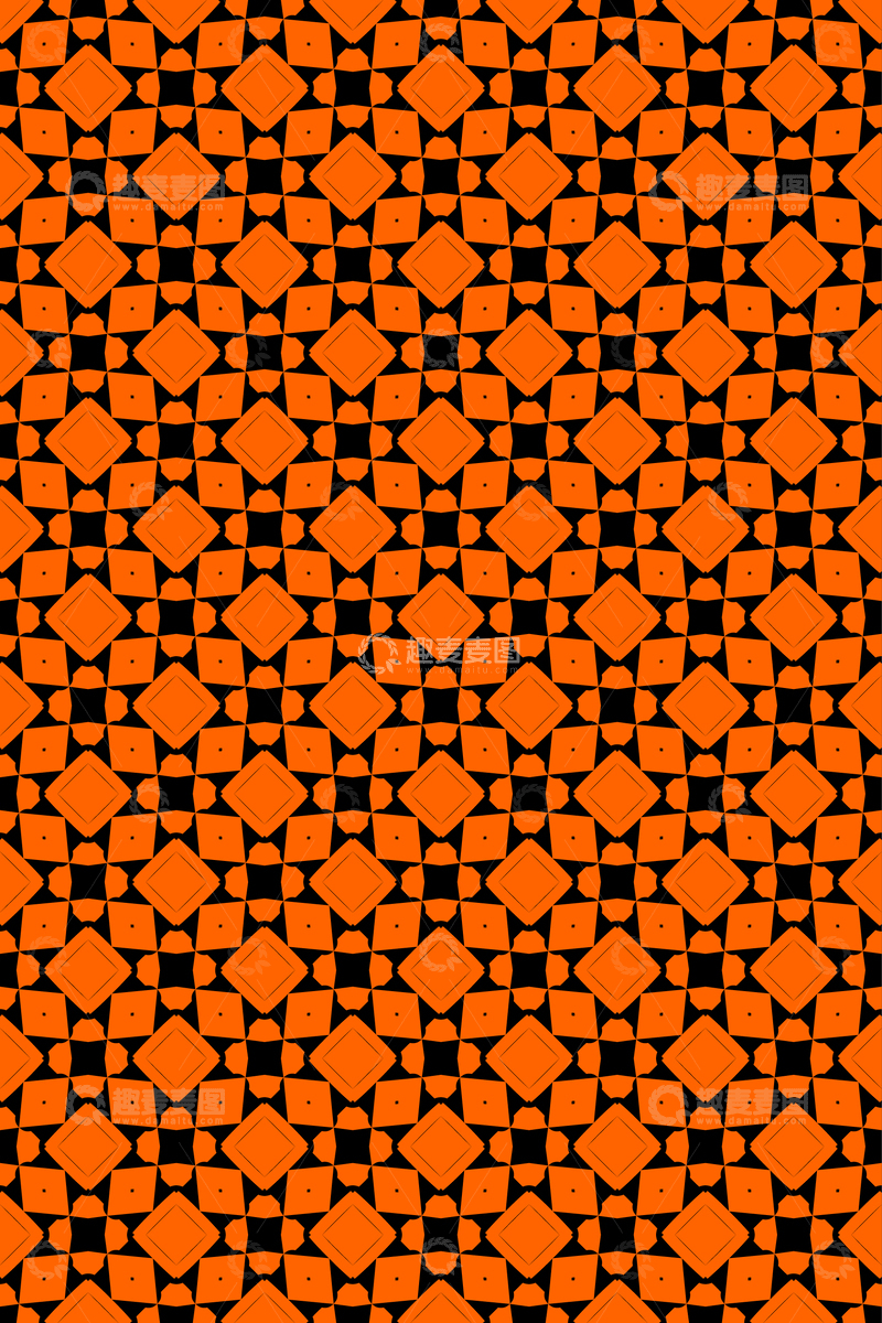 源文件下载【趣麦麦图】-简约复古几何无缝花型76