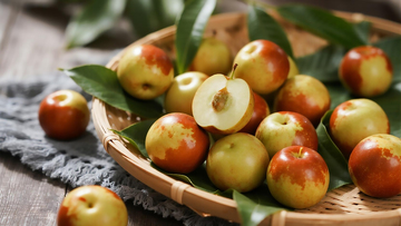 冬枣实拍摄影图