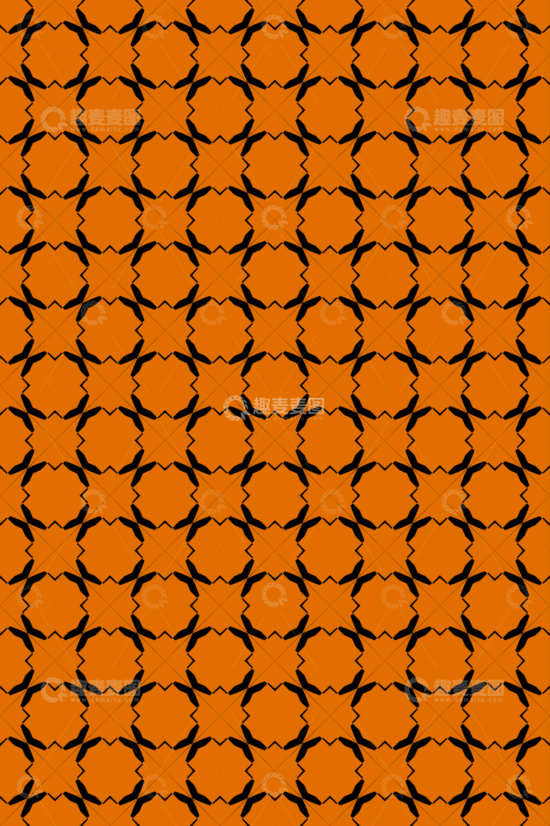 源文件下载【趣麦麦图】简约复古几何无缝花型59