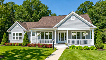 田园风独立住宅设计素材