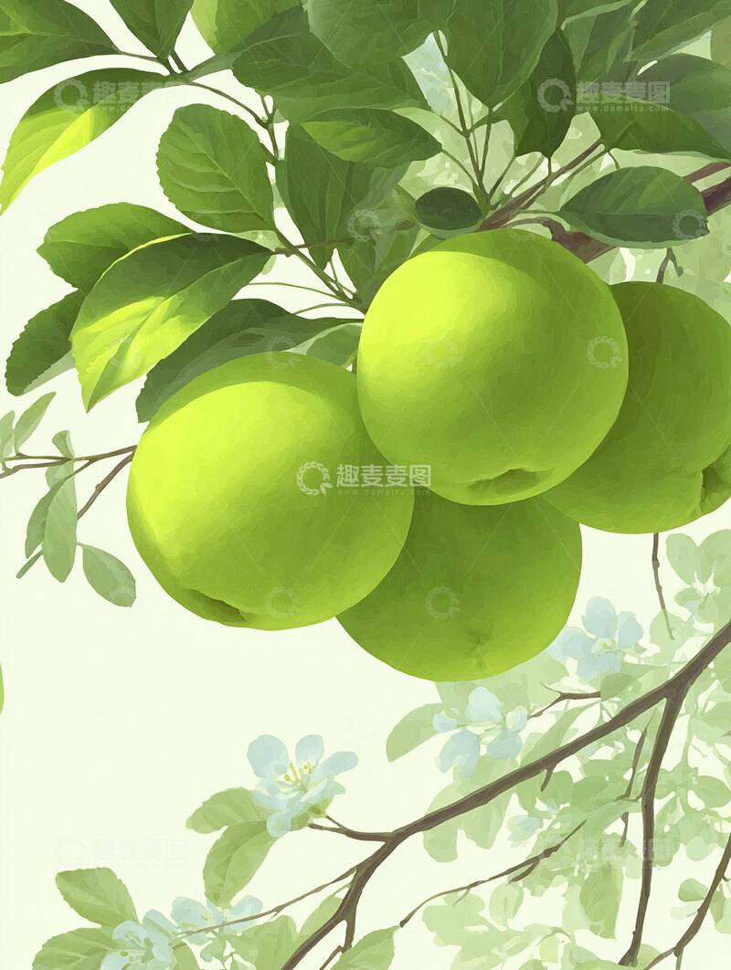 高清大图下载【趣麦麦图】苹果  浑圆  怡人  