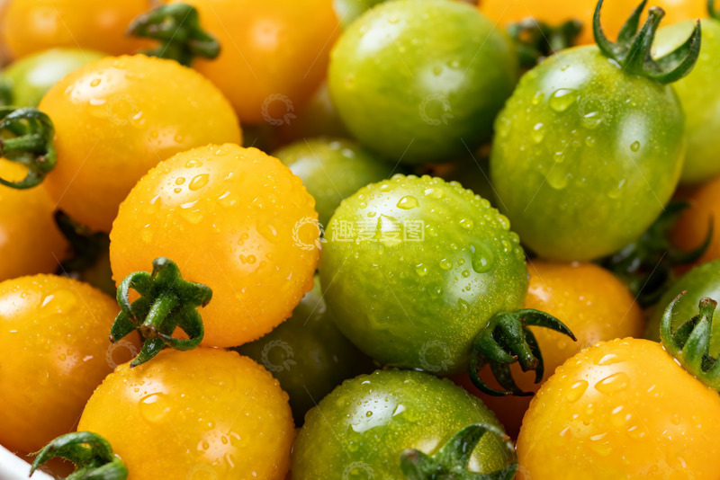 高清大图下载【趣麦麦图】小番茄的清新特写9