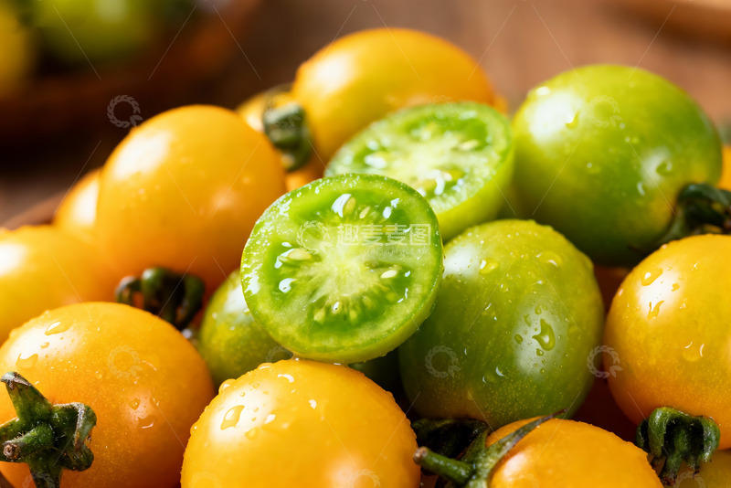 高清大图下载【趣麦麦图】小番茄的清新特写14