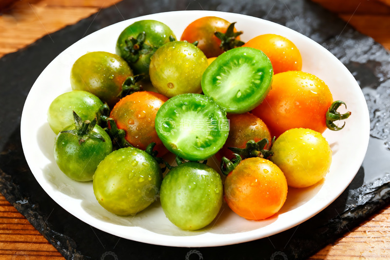 高清大图下载【趣麦麦图】小番茄的清新特写1