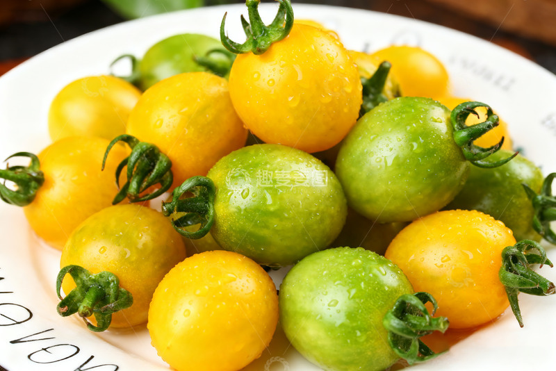 高清大图下载【趣麦麦图】小番茄的清新特写7