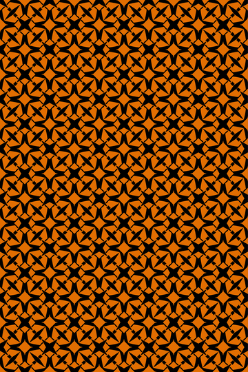 简约复古几何无缝花型99