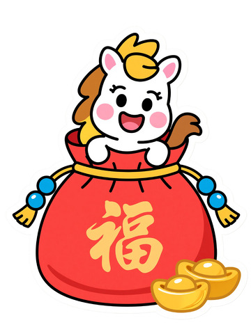 福袋欢腾小马纳福图