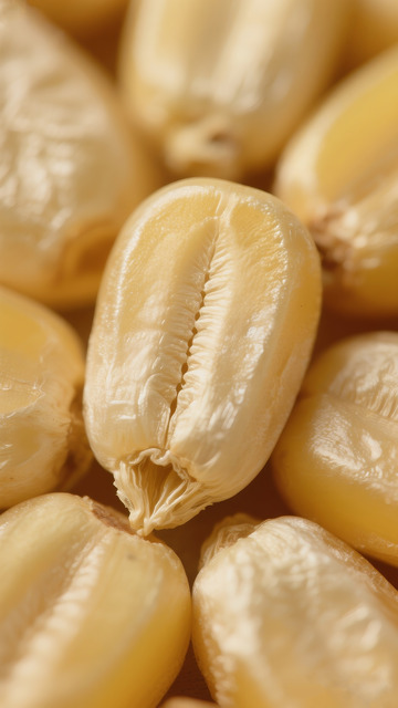 浅色麦粒特写质感图