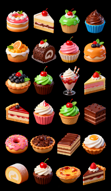 美食甜品图标1